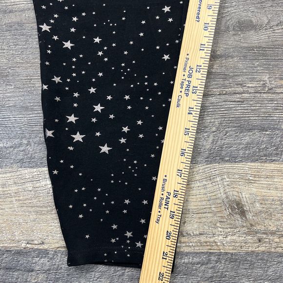 Torrid Pixie Ponte Knit Stretch Pull on Pants Metallic Stars Black Size 3R (3X) - Picture 16 of 16